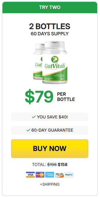 gutvitali 2 bottles price